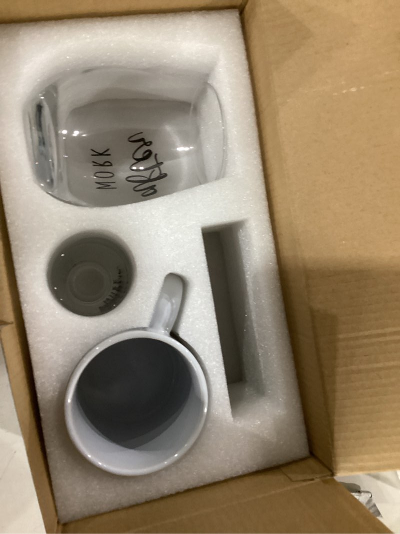 Condition photo showing Good Condition for futtumy before work after work gift set 11oz coffee mug 17oz stemless wine glass 2oz shot glass set for boss coworker manger leader employee, office gifts bosses day gifts christmas gift for women 3 pack-before work after work