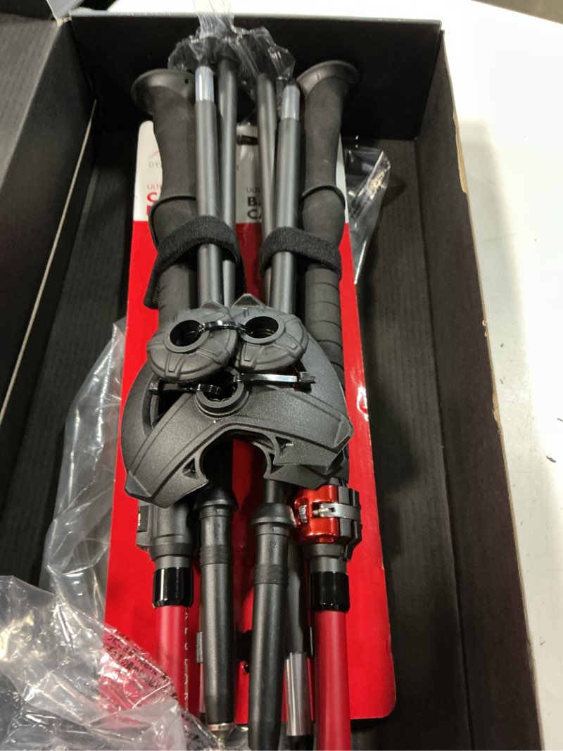Condition photo showing Good Condition for msr dynalock ascent foldable carbon backcountry trekking poles large