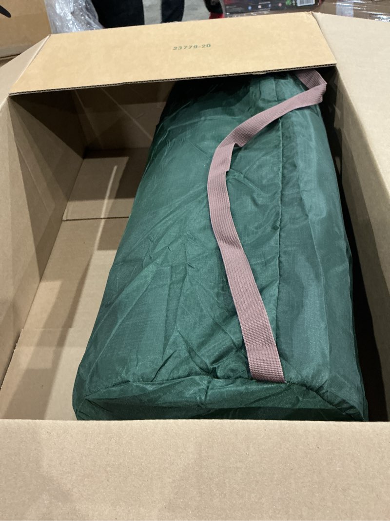 Condition photo showing Good Condition for invoker 3.15" self inflating camping sleeping pad, ultra-thick elasticity foam fast inflating 4-season insulated durable camping mat air mattress with pillow, for tent, car, camping, traveling, green