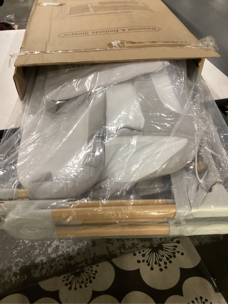 angelbliss baby bassinet, 3-in-1 bedside bassinet for baby, one-touch foldable baby crib for newborn