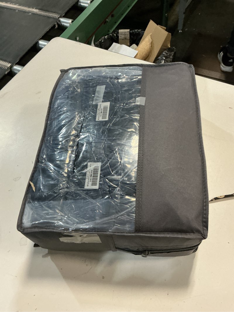 Condition photo showing New/Like New for A Nice Night Reading Pillow Bed Wedge Large Adult Children Backrest with Arms Back Support for Sitting Up in Bed/Couch for Lounging Bedrest,Waffle Stereoscopic Design,Black Black Large