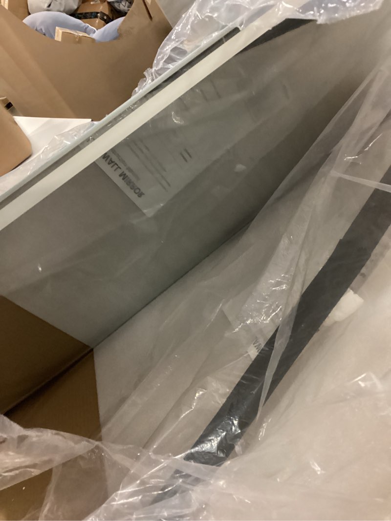 Condition photo showing Good Condition for Oval LED Bathroom Mirror 24"x36" LED Mirror with Frameless Dimmable Brightness, Anti-Fog, Lighted-Bathroom-Mirror with Front Light and Backlit, Modern Wall Mounted Lighted Mirror 36"L x 24"W