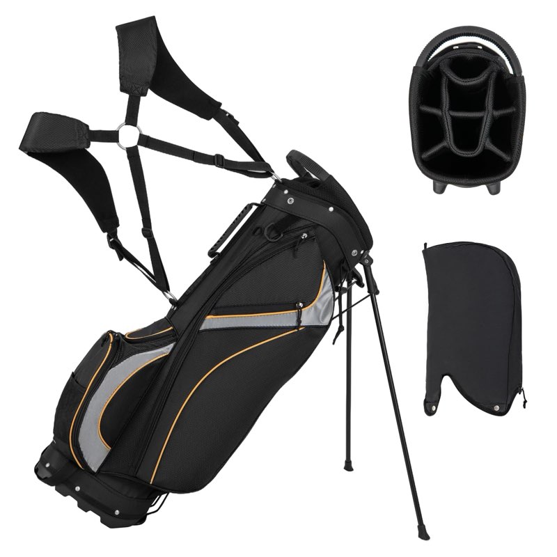 golf stand bag with 8 way top dividers, golf club