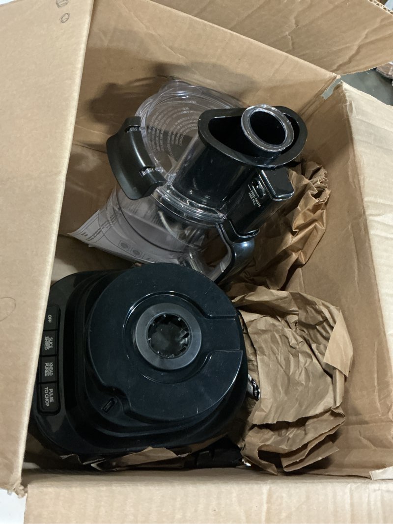 Condition photo showing Good Condition for hamilton beach stack & snap food processor with bowl scraper, 10 cup capacity, black, (renewed) r70822