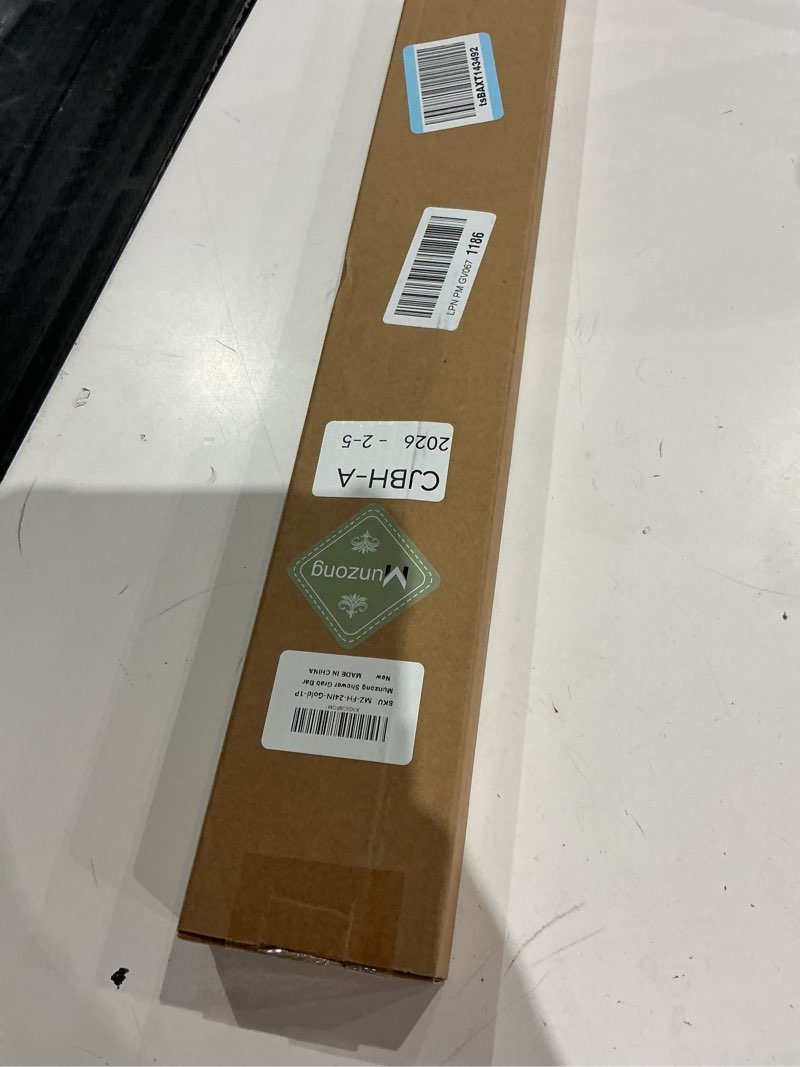 Condition photo showing New/Like New for 24 inch anti slip shower grab gold, munzong bathroom grab bar, knurled bathroom balance bar,safety hand rail support handicap elderly injury senior assist bath handle 24 inch gold