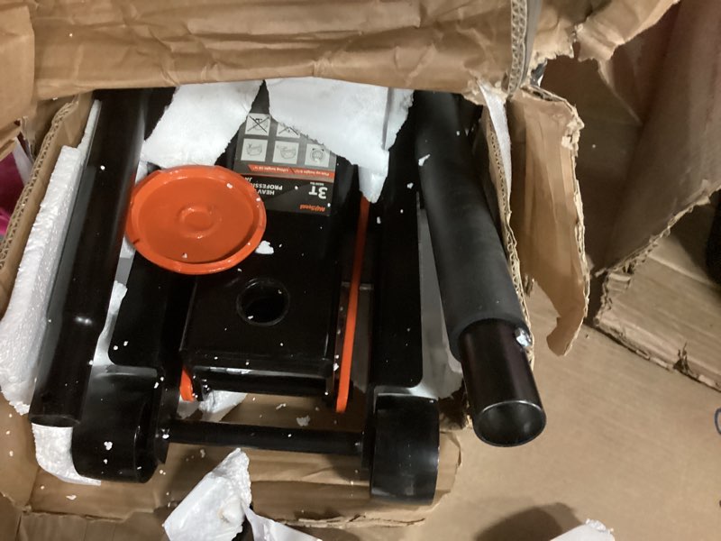 Condition photo showing Good Condition for 3 Ton Floor Jack (6600 lbs), Heavy Duty Hydraulic Jack for Car, Heavy-Duty Floor Jack with Single Piston Pump, Quick Lift Car Jack 3 ton with Lifting Range 5.5'' to 18.5''