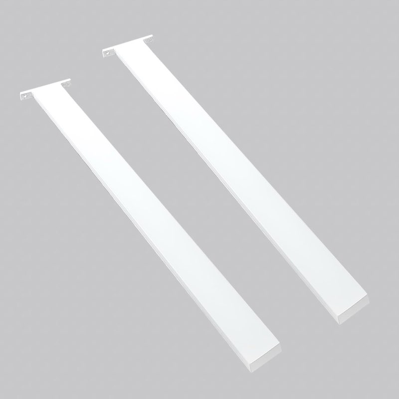 Hidden Island Countertop Support Bracket 2 Pack White 32 Inch Heavy Duty Granite Countertop Bracket 