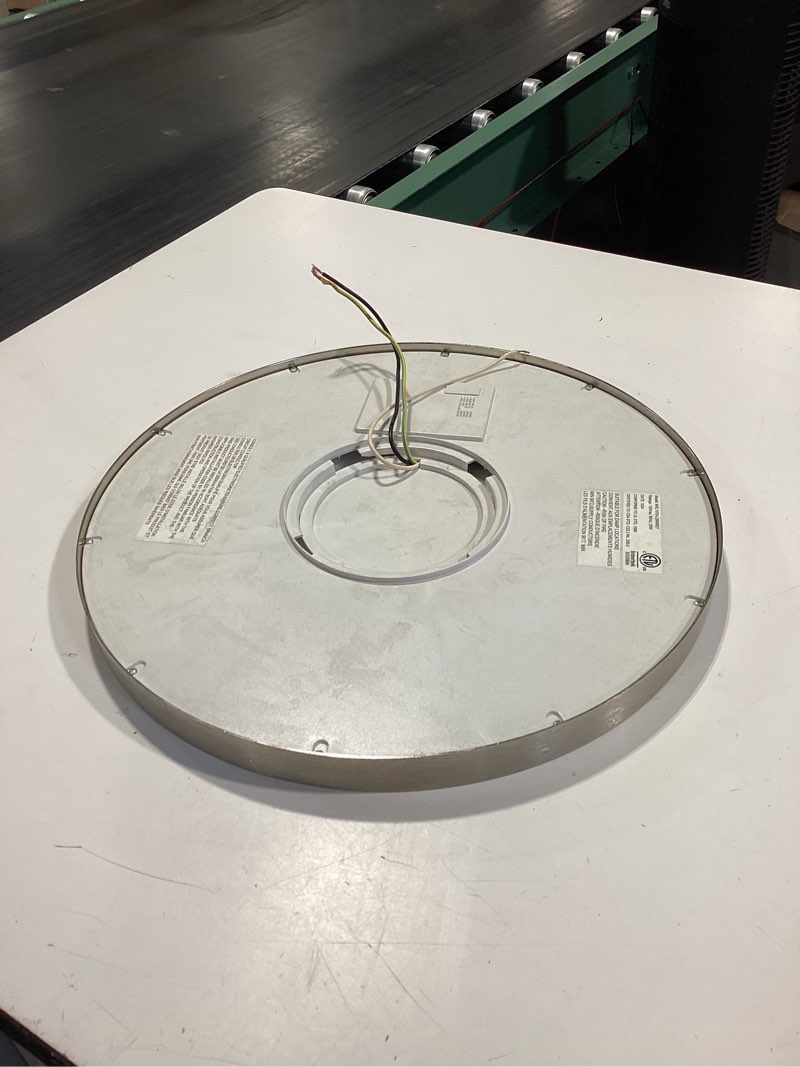 Condition photo showing As Is for flush mount ceiling light