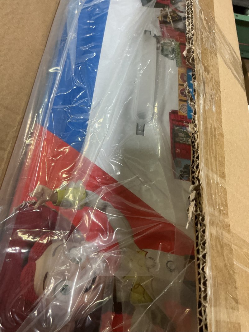 Condition photo showing New/Like New for Lionel Battery-Operated Disney Toy Story Toy Train Set with Locomotive, Train Cars, Track & Remote with Authentic Train Sounds, & Lights for Kids 4+ Ready-to-Play