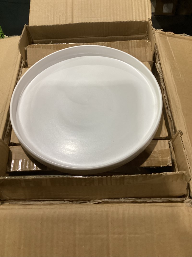 Square house key west 16 piece dinnerware set pearl white