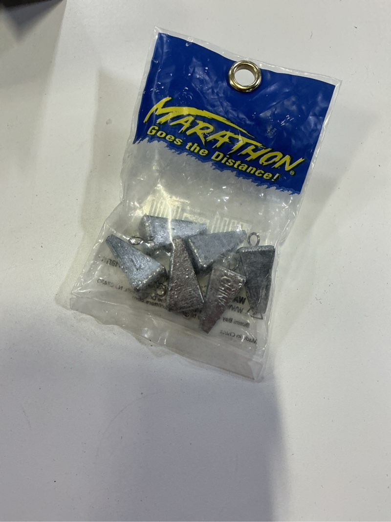 Condition photo showing New/Like New for marathon pyramid sinker