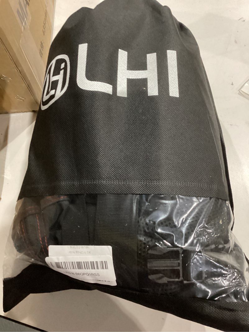 Condition photo showing Good Condition for lhi military tactical backpack for men and women 45l army 3 days assault pack bag large rucksack with molle system - black with red line 1.3 b1ack with red line