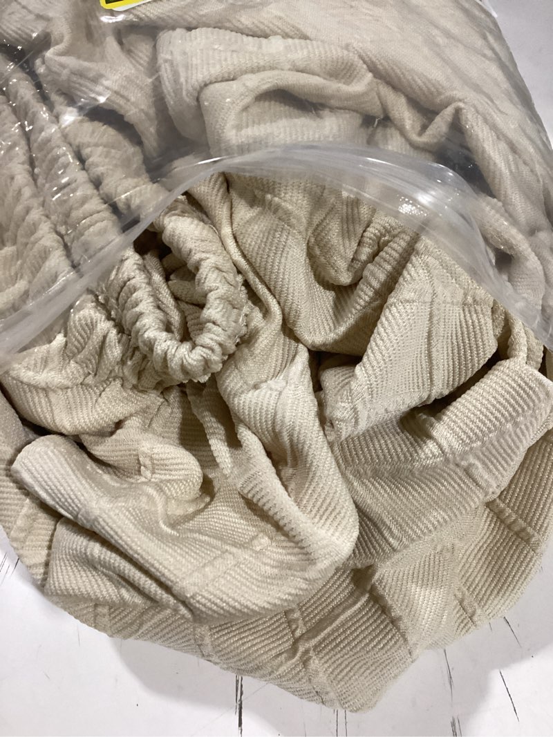 Condition photo showing Good Condition for FUANGUI Ottoman Cover Stretch Storage Ottoman Bench Slipcover Printed Folding Storage Bench Ottoman Cover Footrest Stool Slipcover Footstool Protector Cover with Elastic Bottom,Medium 03 Medium