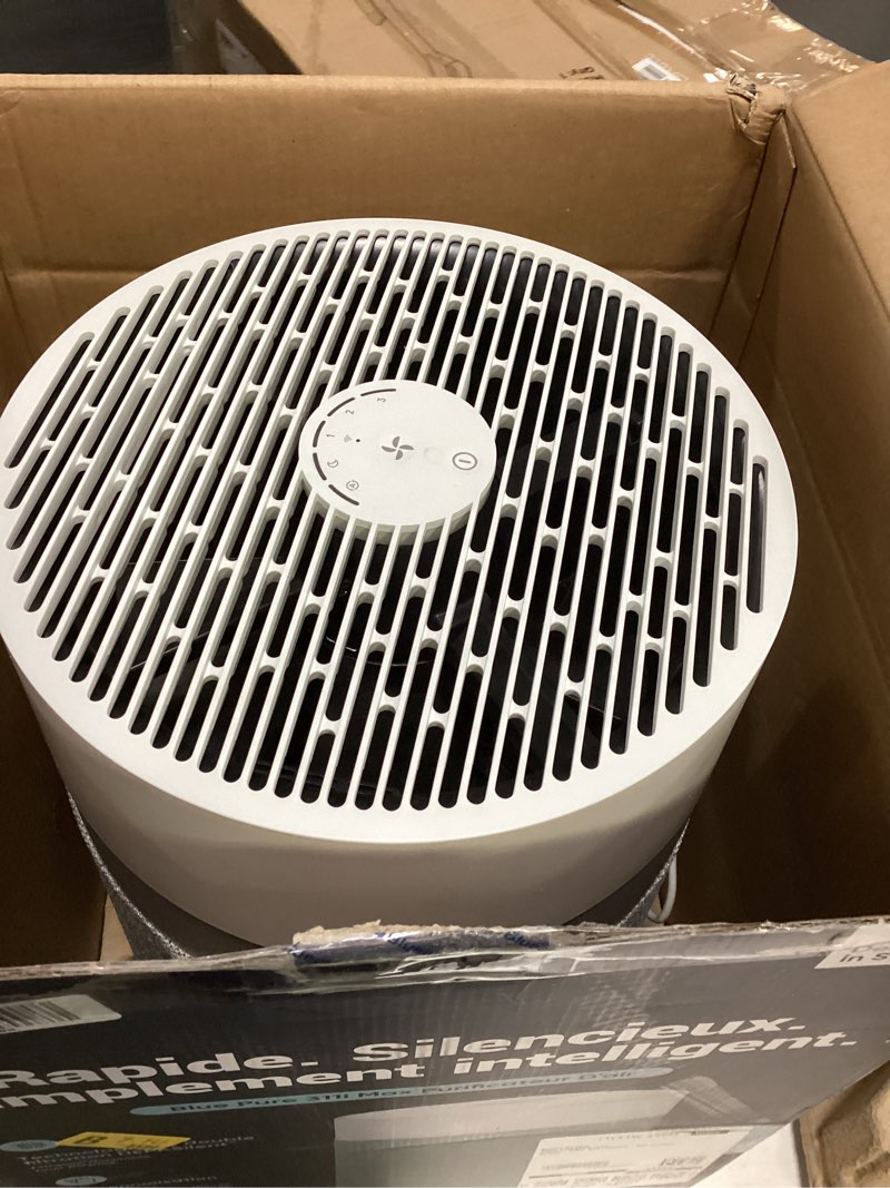 Condition photo showing Good Condition for blueair blue pure 311i max smart air purifier for medium rooms up to 1,800 sq ft hepasilent air cleaner for pets allergies smoke & dust wifi air purifier with auto mode quiet air purifier for bedroom