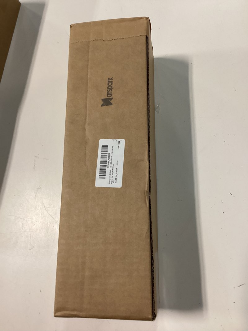 Condition photo showing New/Like New for marspark 1 roll 12.2 x 98.4 ft transparency film for inkjet printer waterproof inkjet film for silk screen printing milky transparency roll for printing clear projectors photographic