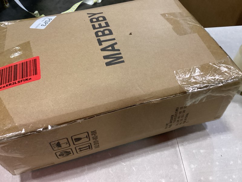 Condition photo showing New/Like New for matbeby rv king mattress pad - cooling breathable mattress topper, quilted fitted mattress protector, pillow top mattress cover with 8-21" deep pocket, soft, machine washable, white, 72x80 inches