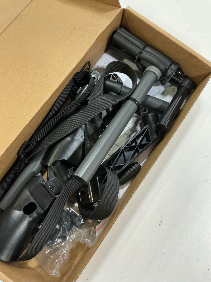 Condition photo showing As Is for yipuvr vr gun stock compatible with vr meta quest 2 controller grips, vr shooting game accessories for quest 2 magnetic rifle for enhance real feeling and control stability (black)