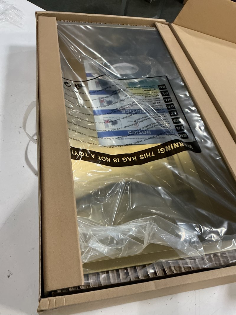 Condition photo showing Good Condition for neodrain shower niche, insert bathroom storage shower shelf, stainless steel recessed wall niche no tiled recessed cabinet waterproof for shower storage(gold,24\"x12\") golden 24x12in