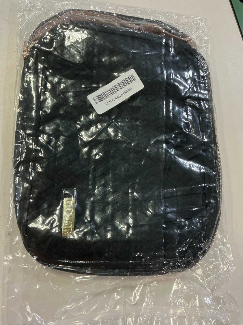 Condition photo showing Good Condition for HOTOR Travel Toiletry Bag - Hanging Toiletry Bag for Women & Men, Makeup Bag/Big Comparment, Waterproof for Travel Accessories, Travel Essentials, Medium, Black Black Medium