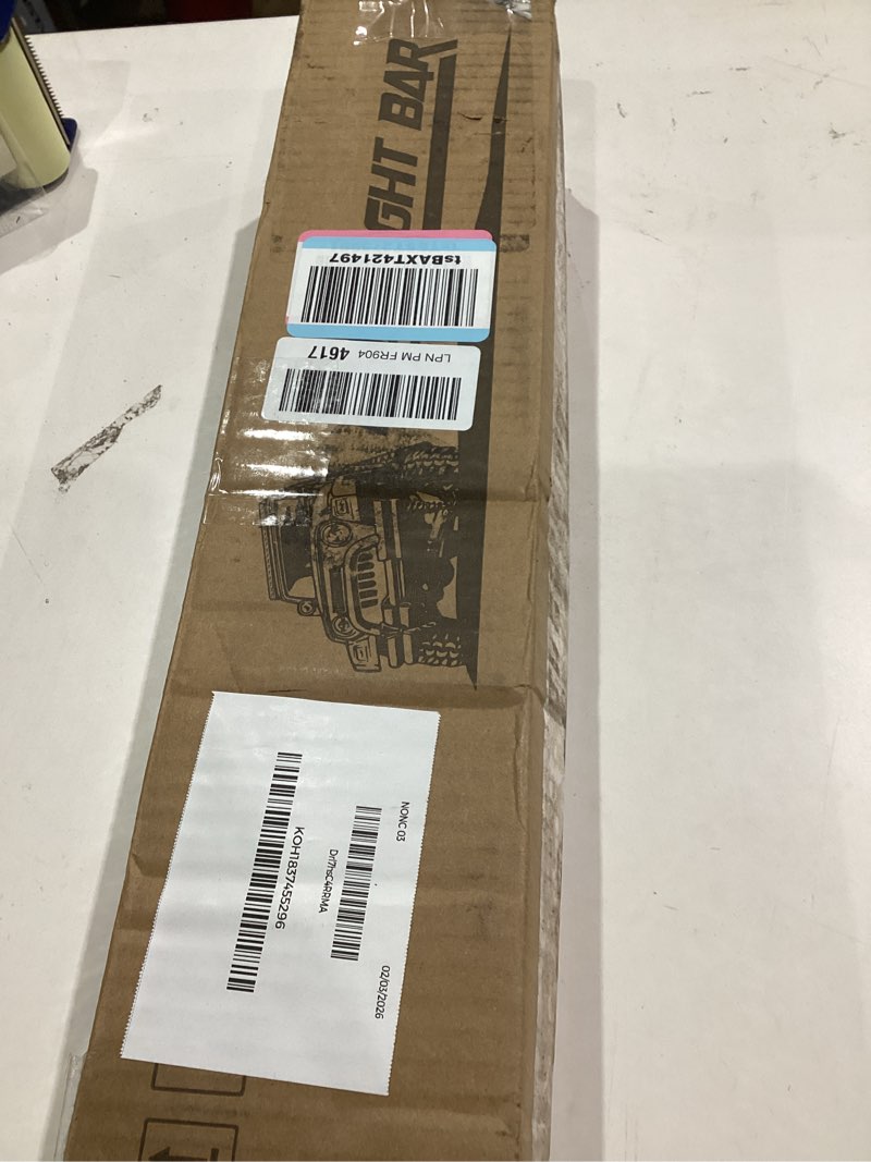 Nilight Side Shooter LED Light Bar 20 Inch Triple Row Spot Flood Combo Lights Work Lighting with 5Pi