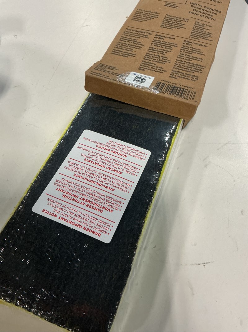 Condition photo showing New/Like New for GermGuardian Filter B HEPA Pure Genuine Air Purifier Filter, Removes 99.97% of Pollutants, Wildfire Smoke, Odors, for AC4825, AC4300, AC4850, AC4880, AC4900, CDAP4500, AP2200, Black/Yellow, FLT4825