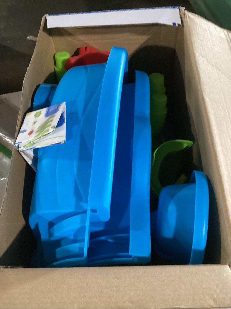 Condition photo showing Good Condition for 4-Tier Water Table for Toddlers 3-5 Kids Ages 4-8, Summer Outdoor Beach Sensory Activity Playset Kids Sand Box and Water Table Toys, Party Birthday Gifts for Boys and Girls 3 4 5 6 7 8