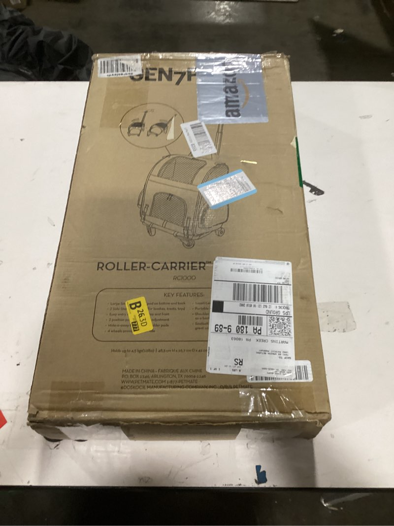 Condition photo showing Good Condition for Gen7Pets Dog Carrier - Medium Red Roller Bag Pet Carrier