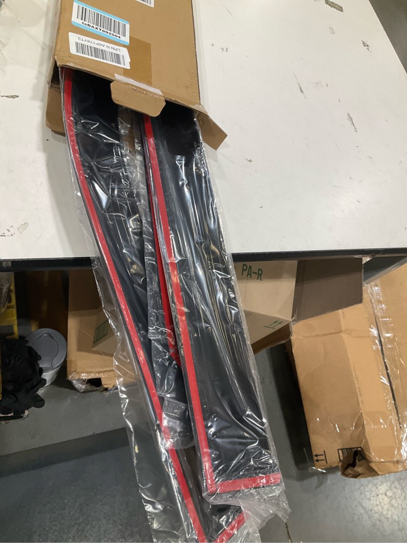 Condition photo showing Good Condition for kpy rain guards fit for 2020-2026 ford explorer, out-channel window visors vent wind deflectors 4pc, car accessories for 20-26 explorer 2020-2026 explorer