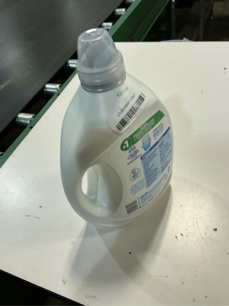 Condition photo showing New/Like New for all free clear, original, liquid laundry detergent for sensitive skin, unscented and hypoallergenic, concentrated, 82.5oz, 110 loads