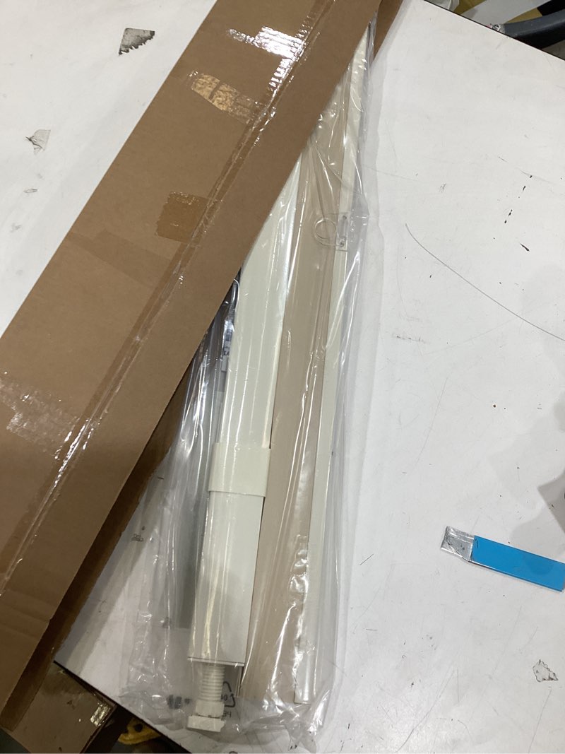 Condition photo showing Good Condition for lazblinds no tools no drill cordless cellular shades, light filtering honeycomb shades for home, thermal insulation blinds for windows, 32" w x 64" h, beige light filtering-beige 32" w x 64" h