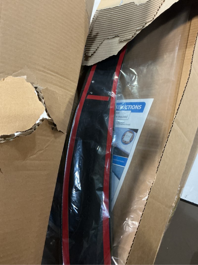 Condition photo showing Good Condition for Xipoo Spoiler Compatible with 2019-2024 Kia Forte Trunk Lip Rear Spoiler Glossy Black Trunk Wing Replacement for 2019 2020 2021 2022 2023 2024 Kia Forte Accessories Glossy Black Compatible with 2019-2024 Kia Forte