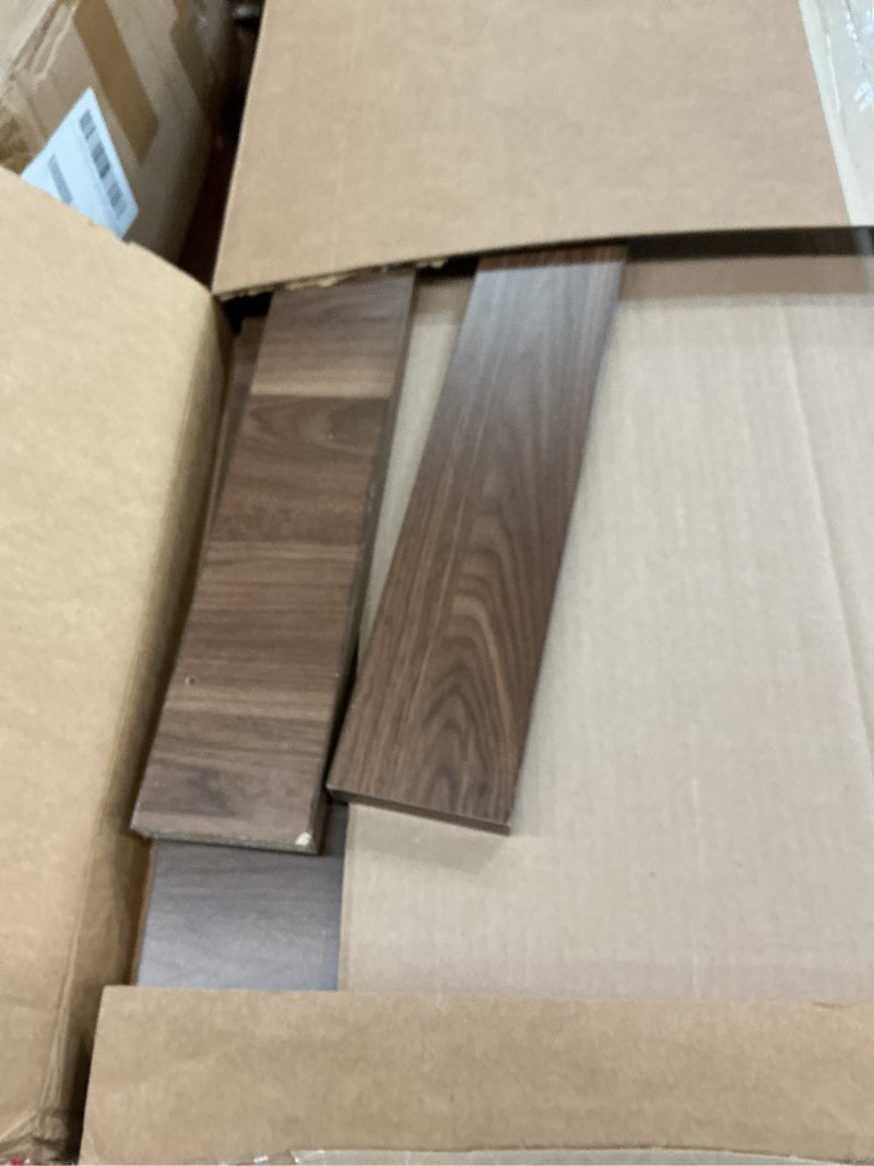 Condition photo showing As Is for OfficeSimpli Washer Dryer Countertop, Made in USA, Non-Slip Pads, Laundry Room Wood Topper, Washer Dryer Cover for Top, Laundry Guard, Laundry Countertop (California Walnut, Standard (27.5" x 54"))