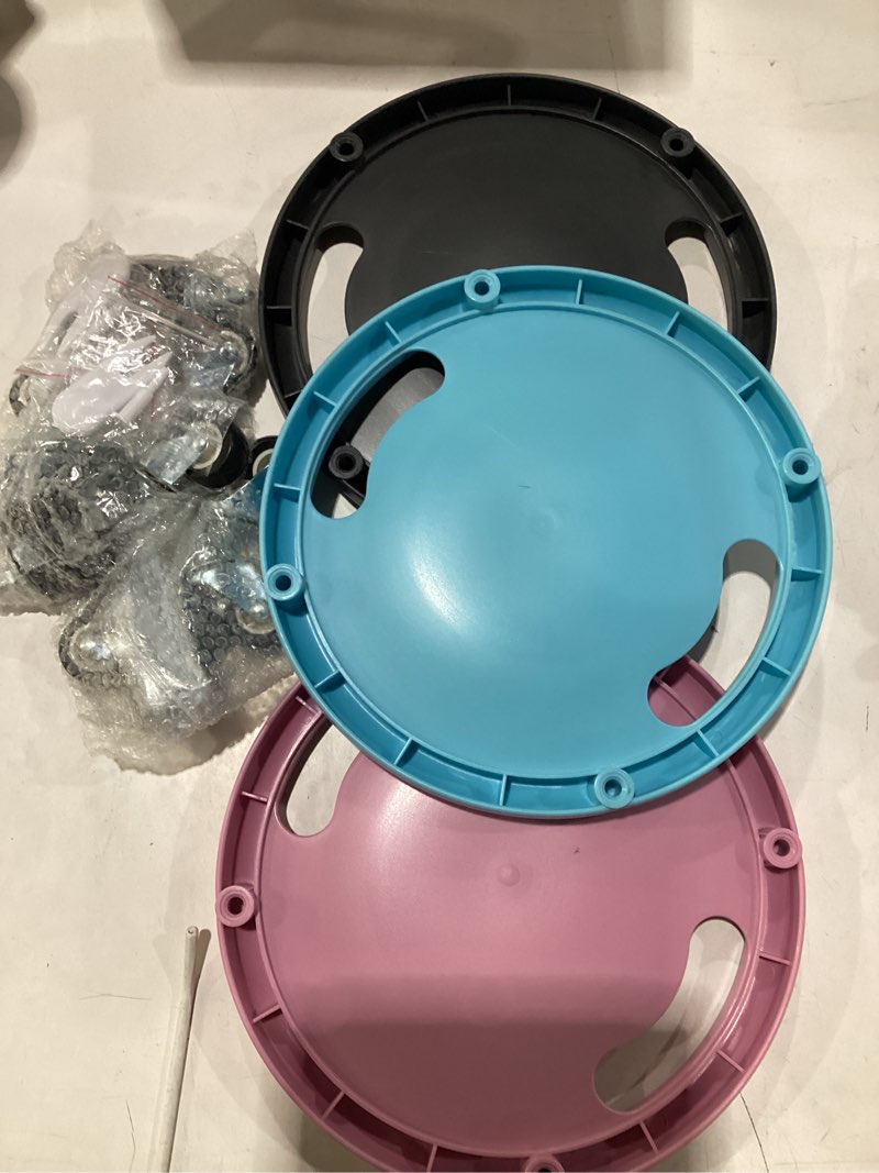 Condition photo showing New/Like New for soulchen 14 pcs yoga pilates equipment for women include abdominal roller wheel 26 inches pilate ball with pump exercise resistance bands 9.8 inches fitness balls for home office gym fitness