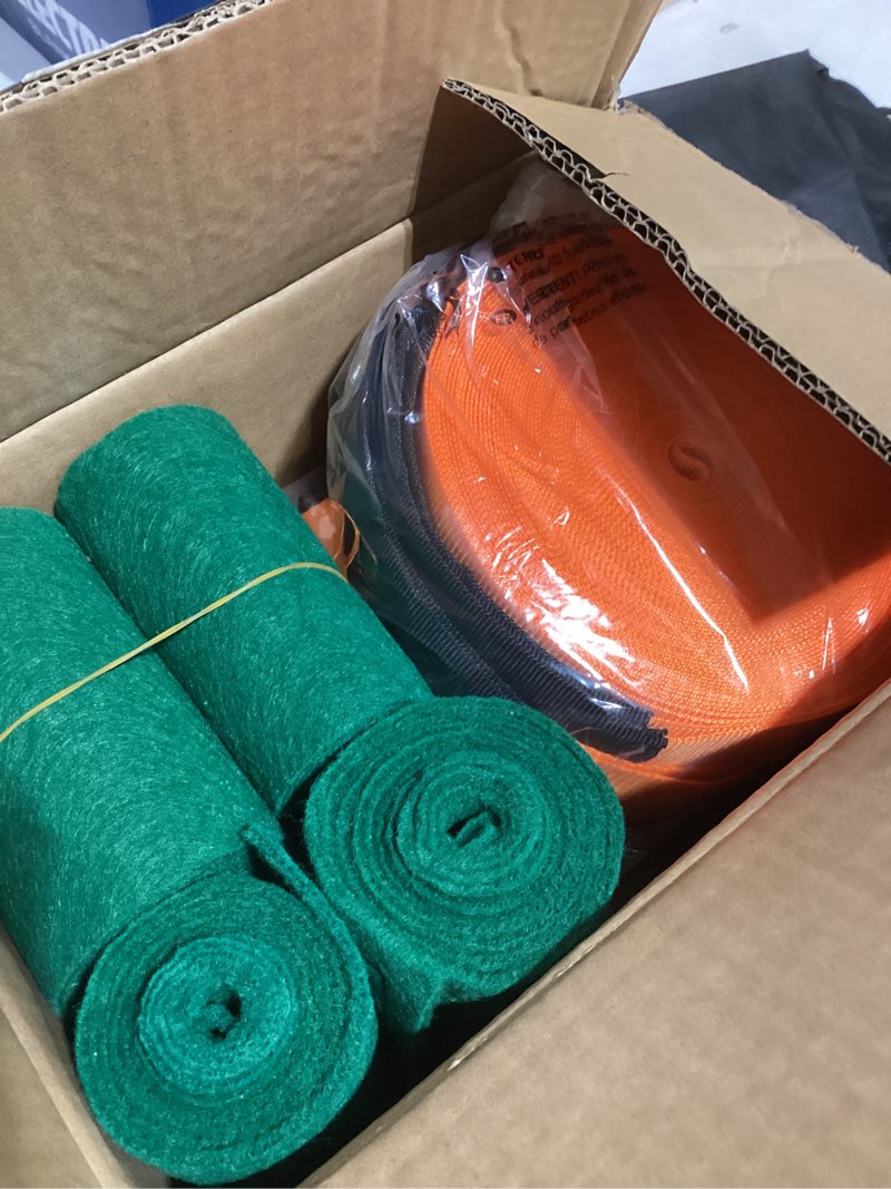 Condition photo showing Good Condition for VEVOR Slackline Kit with Training Line, 60 ft Backyard Slack Line Equipment, Easy Setup Tight Rope for Kids Adults, Complete Slackline Set with Tree Protectors, Arm Trainer, Carry Bag, and Instruction 1 x 60ft