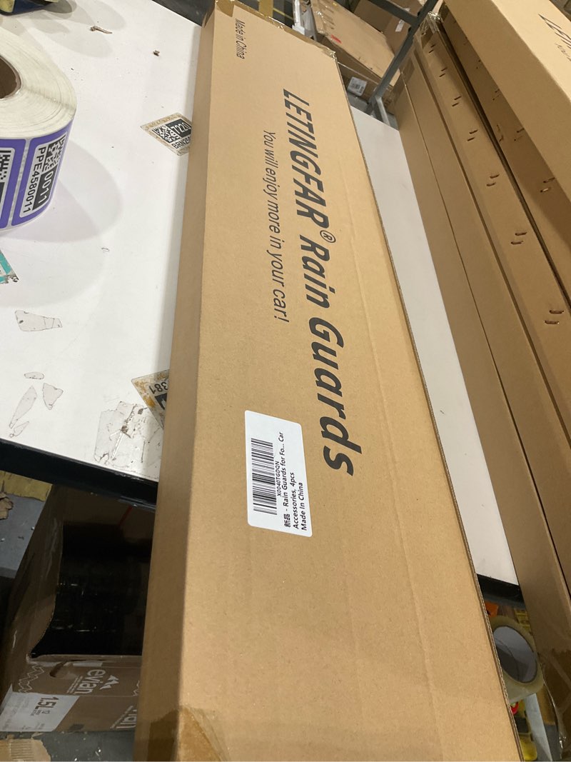 Condition photo showing New/Like New for Rain Guards for Ford Bronco Sport 2021-2024 Big Bend Outer Banks Badlands,Tape-on Side Window Deflectors for Ford Bronco Sport,Window Visors for Ford Trucks,for Ford Car Accessories,4 pcs