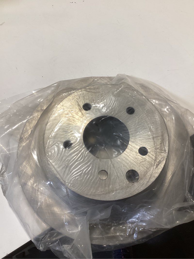 Condition photo showing As Is for automotive brake disc rotor