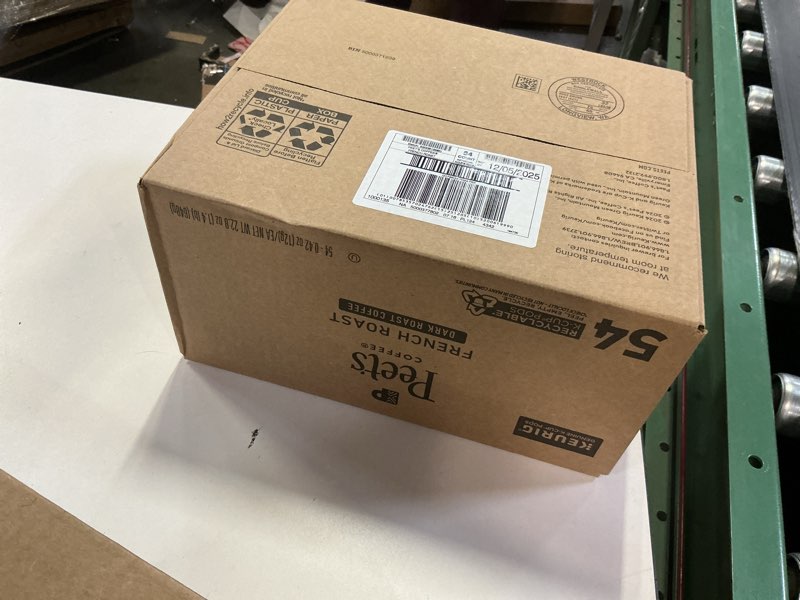Condition photo showing New/Like New for (Bb:12/05/2025)Peet's Coffee, Dark Roast K-Cup Pods for Keurig Brewers - French Roast 54 Count (1 Box of 54) Packaging May Vary (B06VWK65H8)