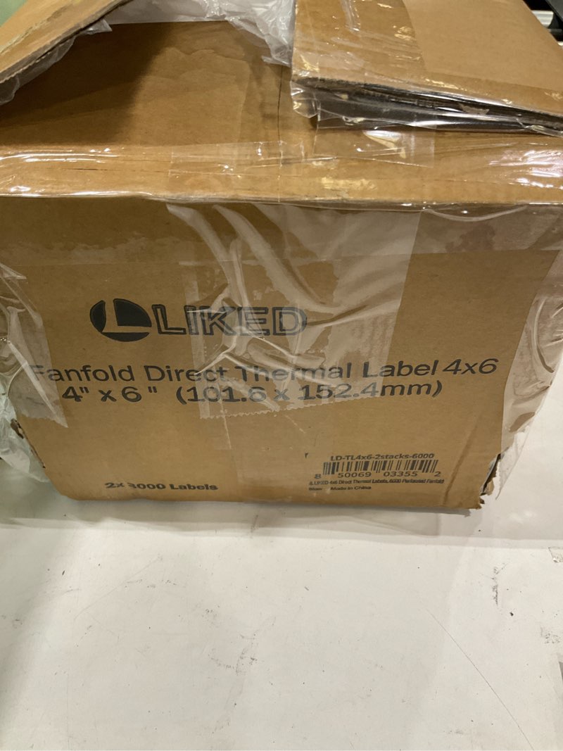 Condition photo showing As Is for folding label 