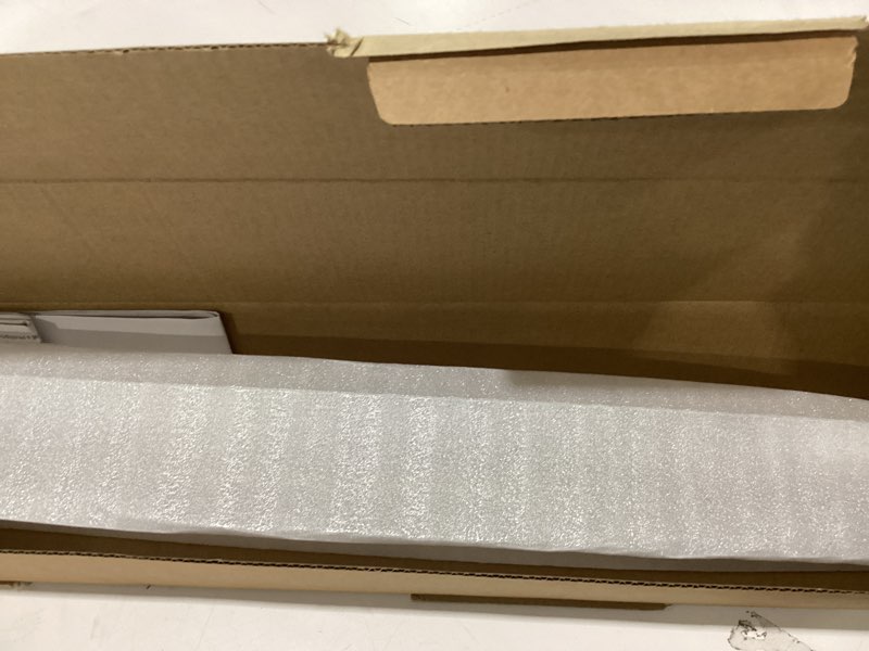 Condition photo showing New/Like New for Design House 558478 San Martin Transitional 24-inch Towel Bar for Bathroom Bedroom Closet or Kitchen Brushed Nickel