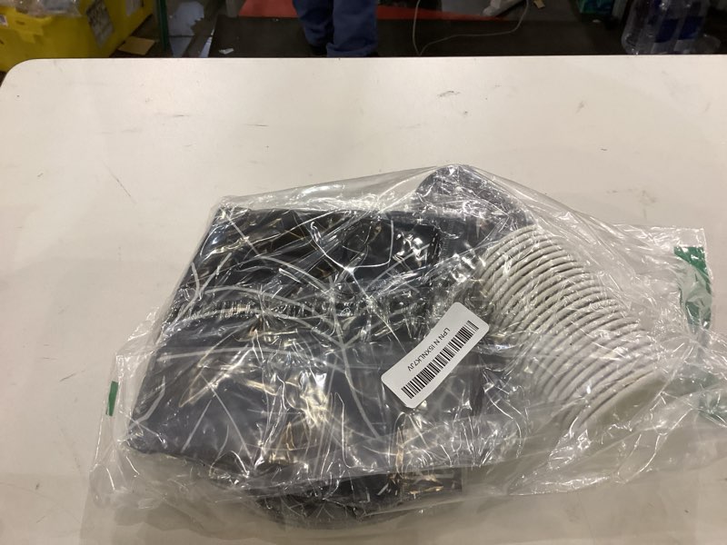 Condition photo showing New/Like New for Halloween Paper Plates and Cups Set, 97Pcs Spider Webs Disposable Tableware and tablecloth for Spiderweb Halloween Party Decorations Supplies, Serve 24