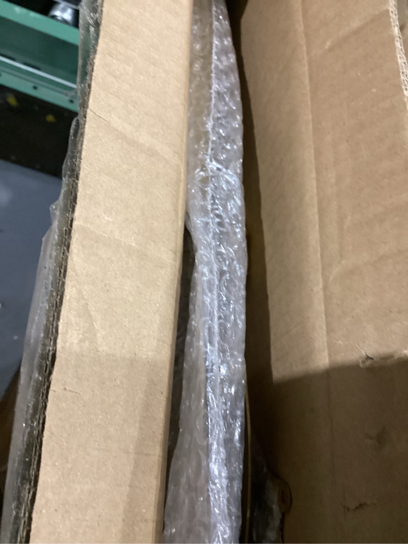 Condition photo showing As Is for 26inch ramadan crescent moon decor, gold ramadan lamp eid decorations for home, islamic decorations for home, table, party