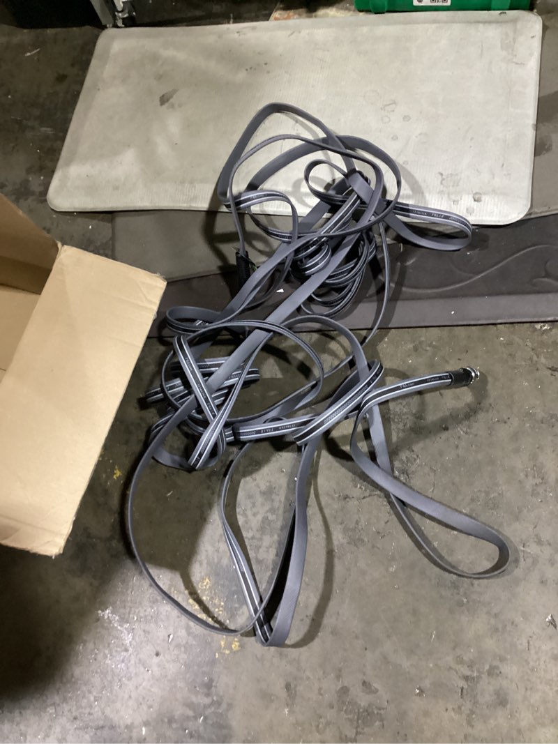 Condition photo showing Good Condition for fitt force pro water hose, lightweight ultra flexible durable kink-free heavy-duty commercial grade flat garden hose, grey,
