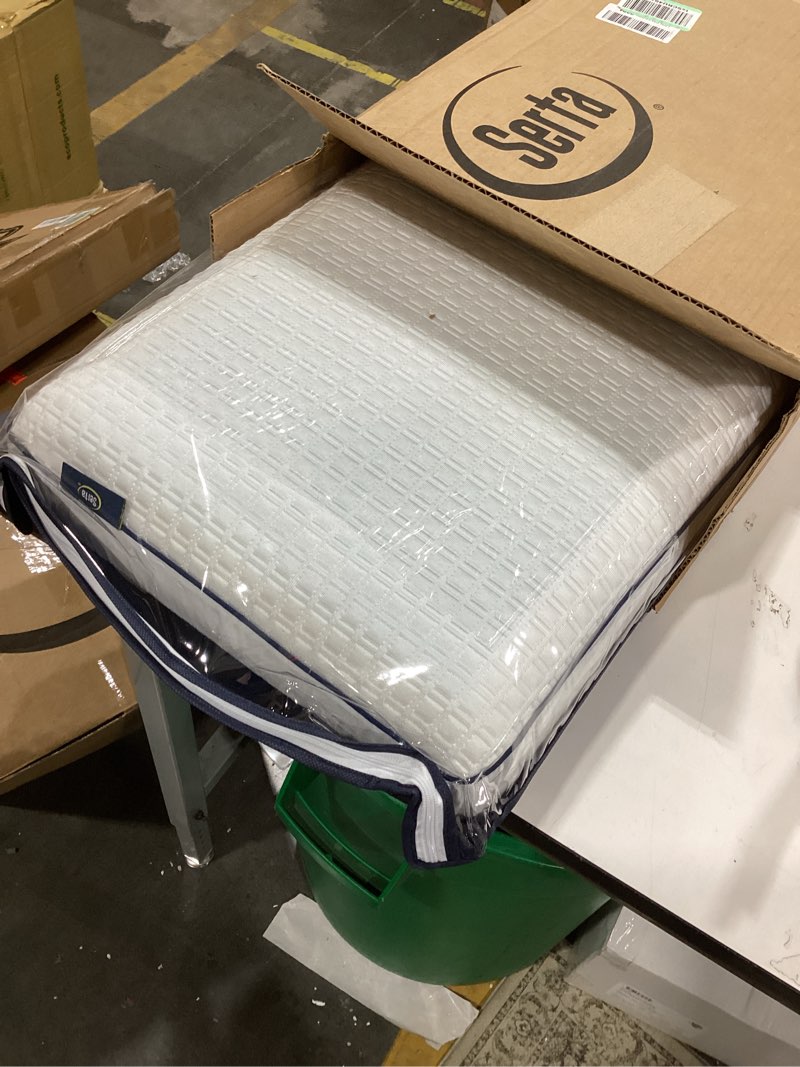 Condition photo showing item condition for Serta Perfect Sleeper Copper Infused Memory Foam Pillow, Oversized Traditional, White