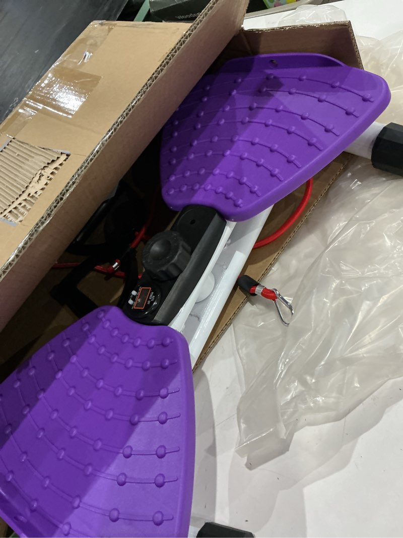 Condition photo showing As Is for waist twisting machine exercise, ab twisting board for exercise, adjustable waist twisting board exercise machine with 300 lbs weight capacity