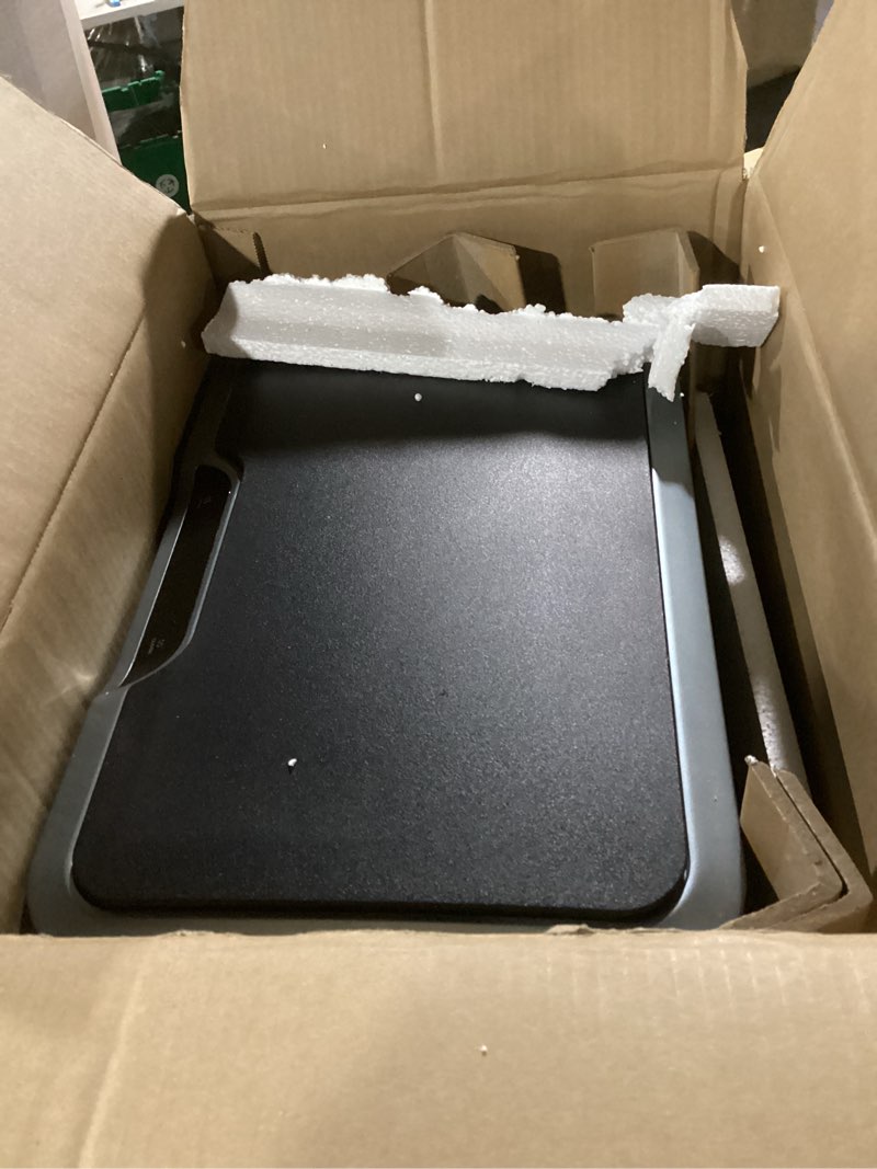 Condition photo showing Good Condition for eko mirage-t 50 liter / 13.2 gallon touchless rectangular motion sensor trash can, brushed stainless steel finish