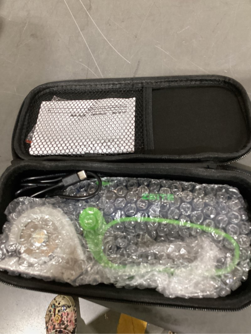 Condition photo showing Good Condition for zeite 4v cordless electric scissors,cardboard cutter with 2 blades,storage box,usb charging cable,power rotary cutter,max cutting 1/4",for cardboard box,thin carpet & plastic, easy to hold and safe blue