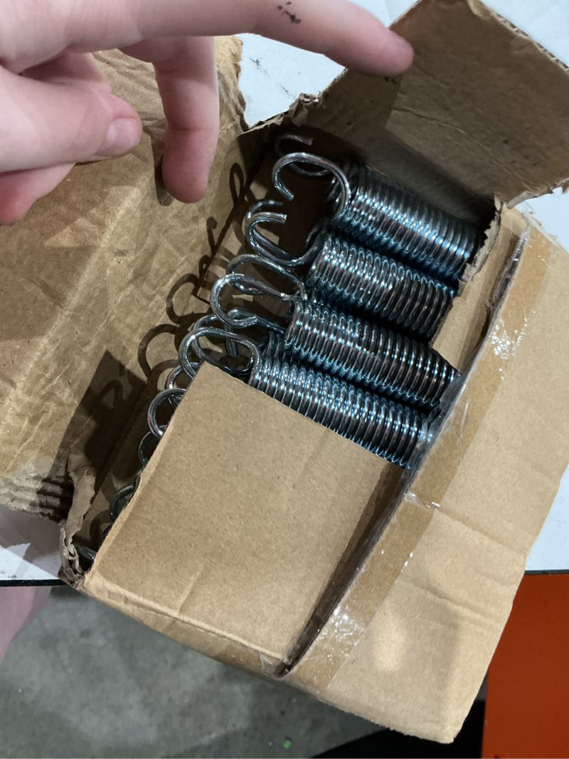 Condition photo showing Good Condition for 5.5-7 inch trampoline springs heavy duty stainless steel replacement?spring, set of 16 5.5 inch