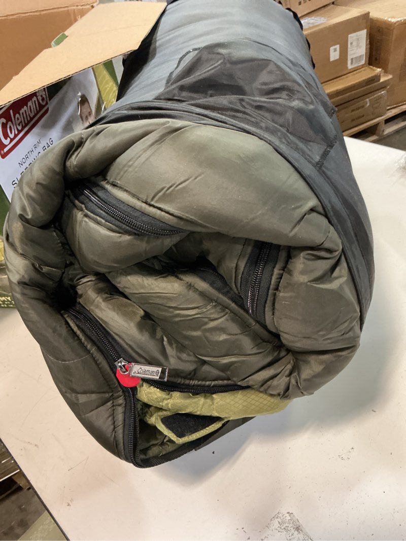 Condition photo showing As Is for North Rim 82 in. Adult Mummy Cold-Weather Sleeping Bag