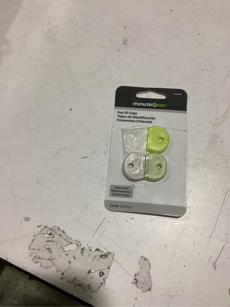 Condition photo showing As Is for minute key 4-pack multi-colored key cap