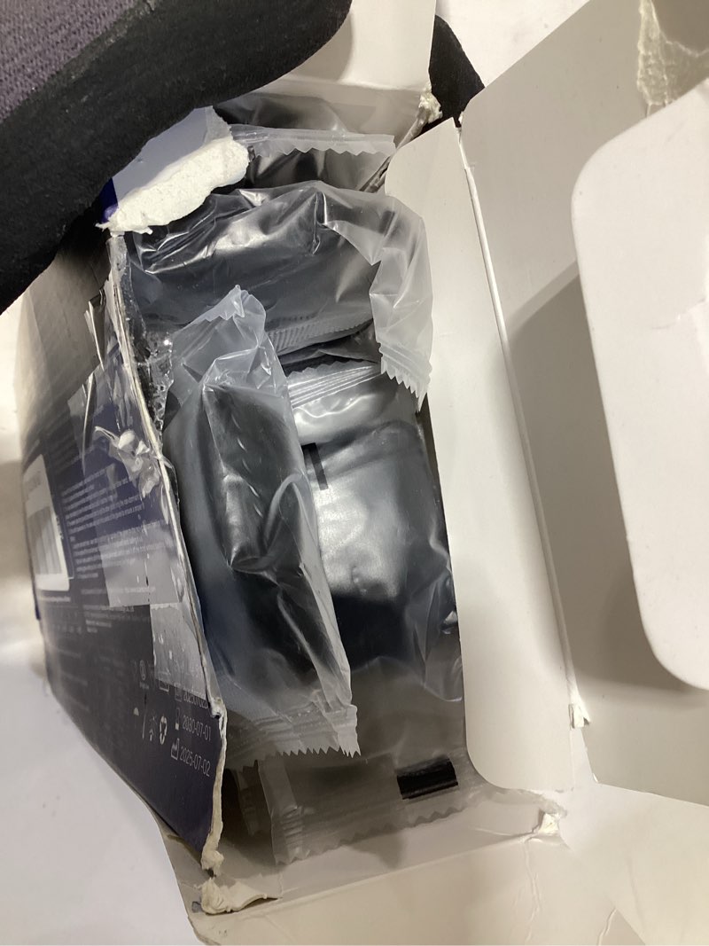 Condition photo showing Good Condition for sanitary nitrile gloves disposable, 40 pairs (80 gloves), individually wrapped 2 pack, latex free, powder free, comfortable fit, durable gloves for food prep, cleaning, household, travel use, large